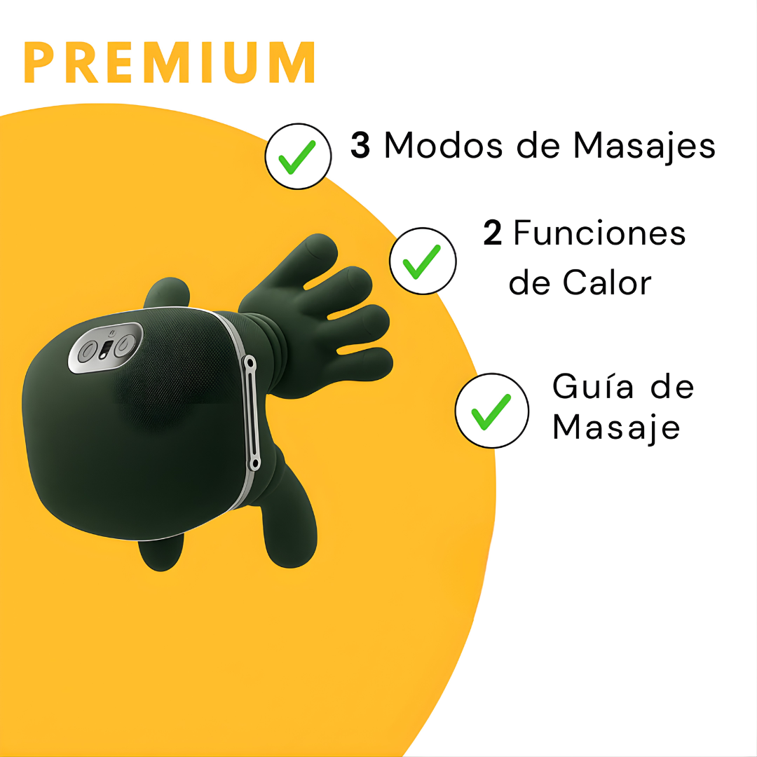 MASAJEADOR CERVICAL – Relajación profunda, alivio localizado y confort térmico en casa