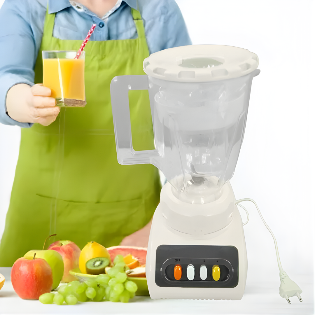 LICUADORA 2 EN 1 CON MOLINO DE ESPECIAS – Potencia práctica, mezclas perfectas y molienda fina en un solo equipo
