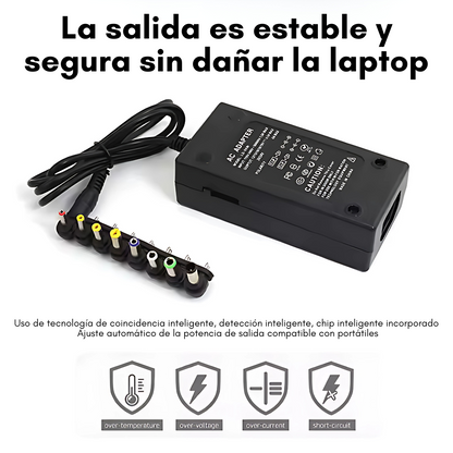 CARGADOR UNIVERSAL LAPTOP 120W – Un solo cargador para todos tus dispositivos