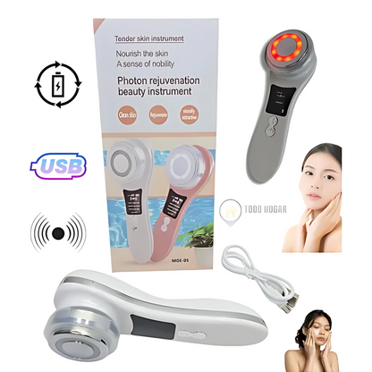 MASAJEADOR ULTRASONICO – Rejuvenecimiento facial desde casa