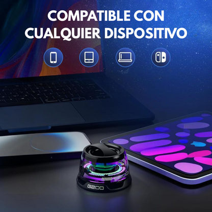 BOCINA MAGNÉTICA PORTÁTIL – Sonido potente donde quieras, sin límites