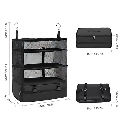 CLOSET PORTÁTIL EXPANDIBLE – Organización adaptable para cualquier espacio