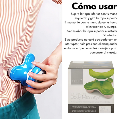 MASAJEADOR PARA CUELLO CABEZA CUERPO RELAJANTE, ELÉCTRICO – Alivia tensiones y disfruta de un descanso profundo