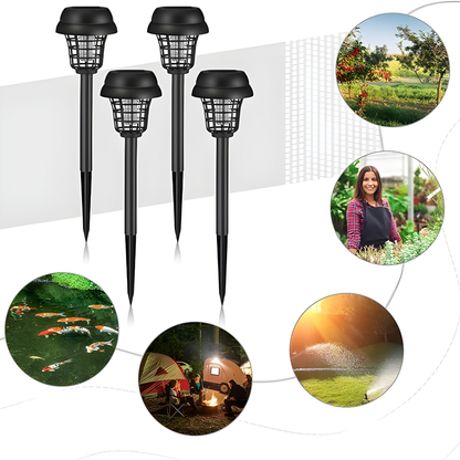 LÁMPARA SOLAR MATA MOSQUITOS – Iluminación y protección en un solo dispositivo