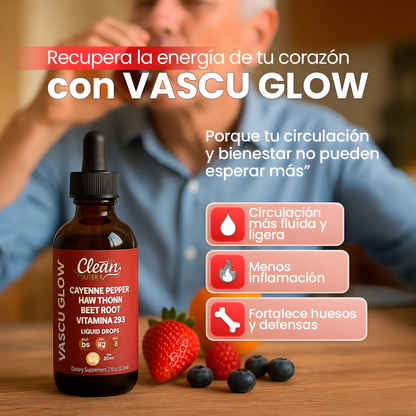 VASCU GLOW – Circulación activa, apoyo vascular y bienestar diario desde el interior