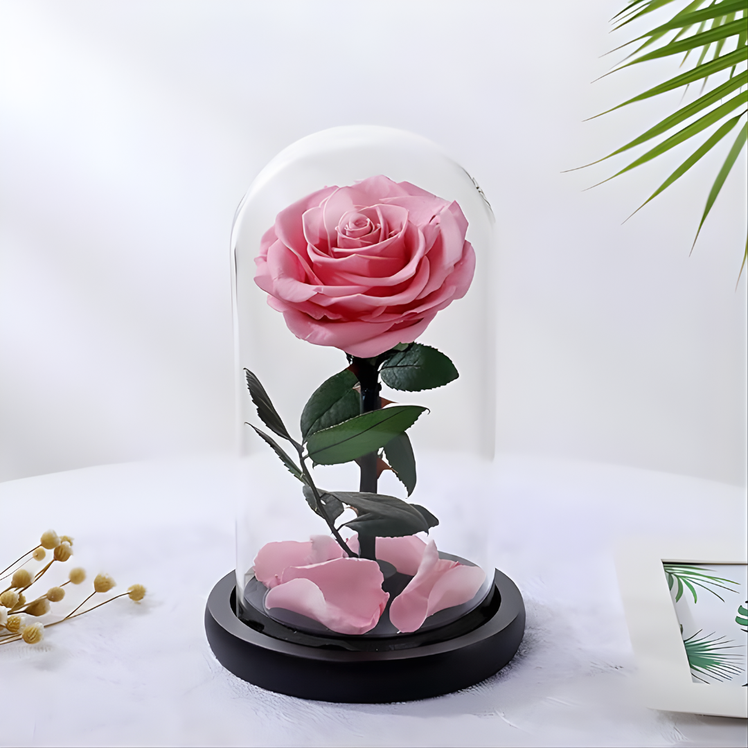 ROSA ARTIFICIAL PRESERVADA – Belleza eterna, detalle perfecto y un regalo que dura para siempre