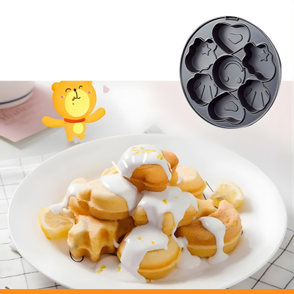 WAFLERA DESMONTABLE 3 EN 1 – Waffles perfectos, donas y pastelillos en un solo equipo