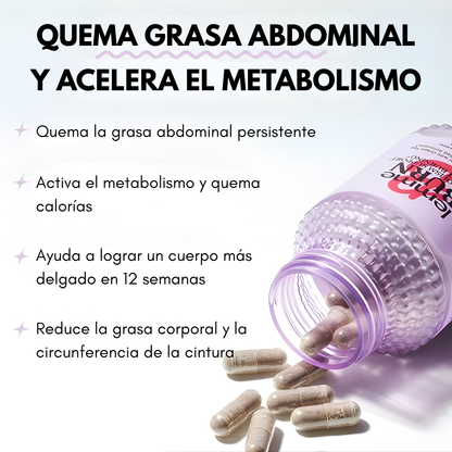 LEMME BURN – Apoya tu metabolismo, quema grasa abdominal y favorece una composición corporal saludable