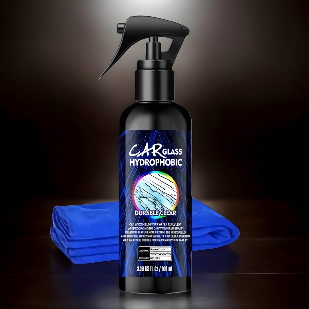 SPRAY REPELENTE DE AGUA – Visibilidad clara, efecto hidrofóbico y conducción más segura bajo la lluvia