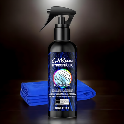 SPRAY REPELENTE DE AGUA – Visibilidad clara, efecto hidrofóbico y conducción más segura bajo la lluvia