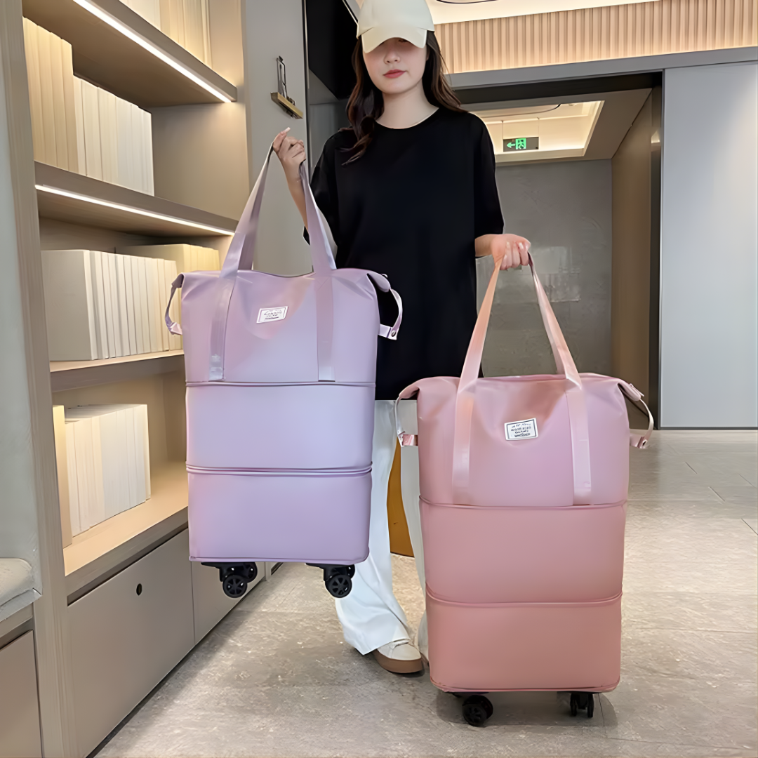 BOLSO DE VIAJE EXPANDIBLE – Más espacio, organización inteligente y movilidad sin esfuerzo