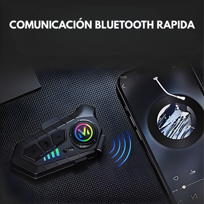 INTERCOMUNICADOR PARA CASCO Y10 – Comunicación clara, conexión inalámbrica y conducción más segura