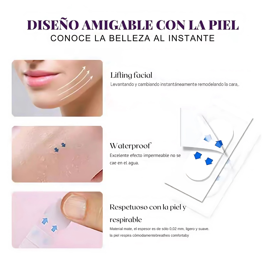 LIFTING PATCH (PACK x2) – Efecto lifting visible, piel más firme y apariencia rejuvenecida
