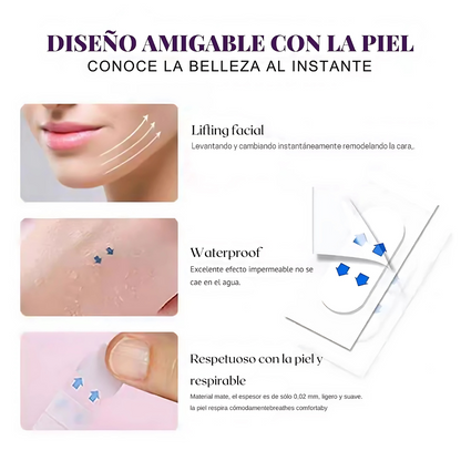 LIFTING PATCH (PACK x2) – Efecto lifting visible, piel más firme y apariencia rejuvenecida