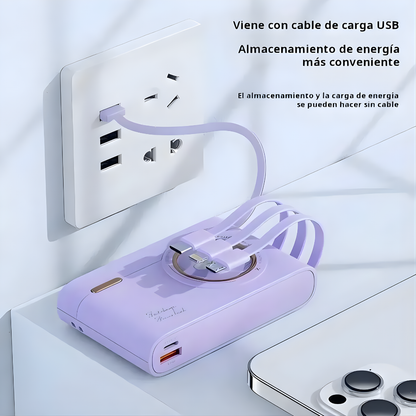 BATERÍA EXTERNA O CARGADOR PORTÁTIL – Energía disponible en cualquier momento y lugar