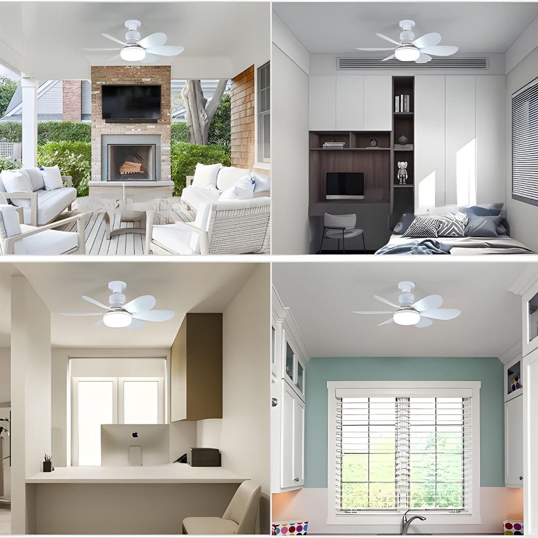 VENTILADOR CON LUZ Y CONTROL – Iluminación inteligente, ventilación eficiente y confort en un solo dispositivo