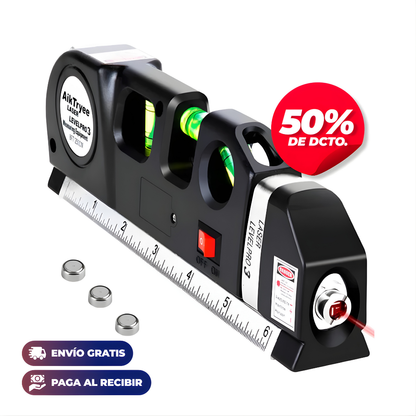 NIVEL LASER 3 EN 1 – Precisión profesional, líneas perfectas y resultados exactos en cada proyecto