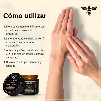 TERRA LOTUS TALLOW HONEY BALM – Hidratación profunda, reparación natural y suavidad duradera para tu piel
