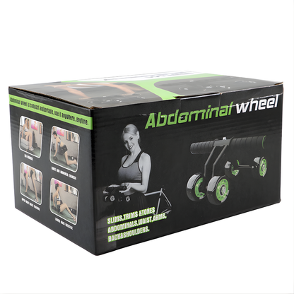 RUEDA PARA HACER ABDOMINALES – Núcleo más fuerte, estabilidad total y entrenamientos intensos en casa