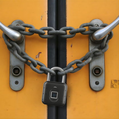 CANDADO CON HUELLA – Seguridad inteligente, acceso rápido y protección sin llaves
