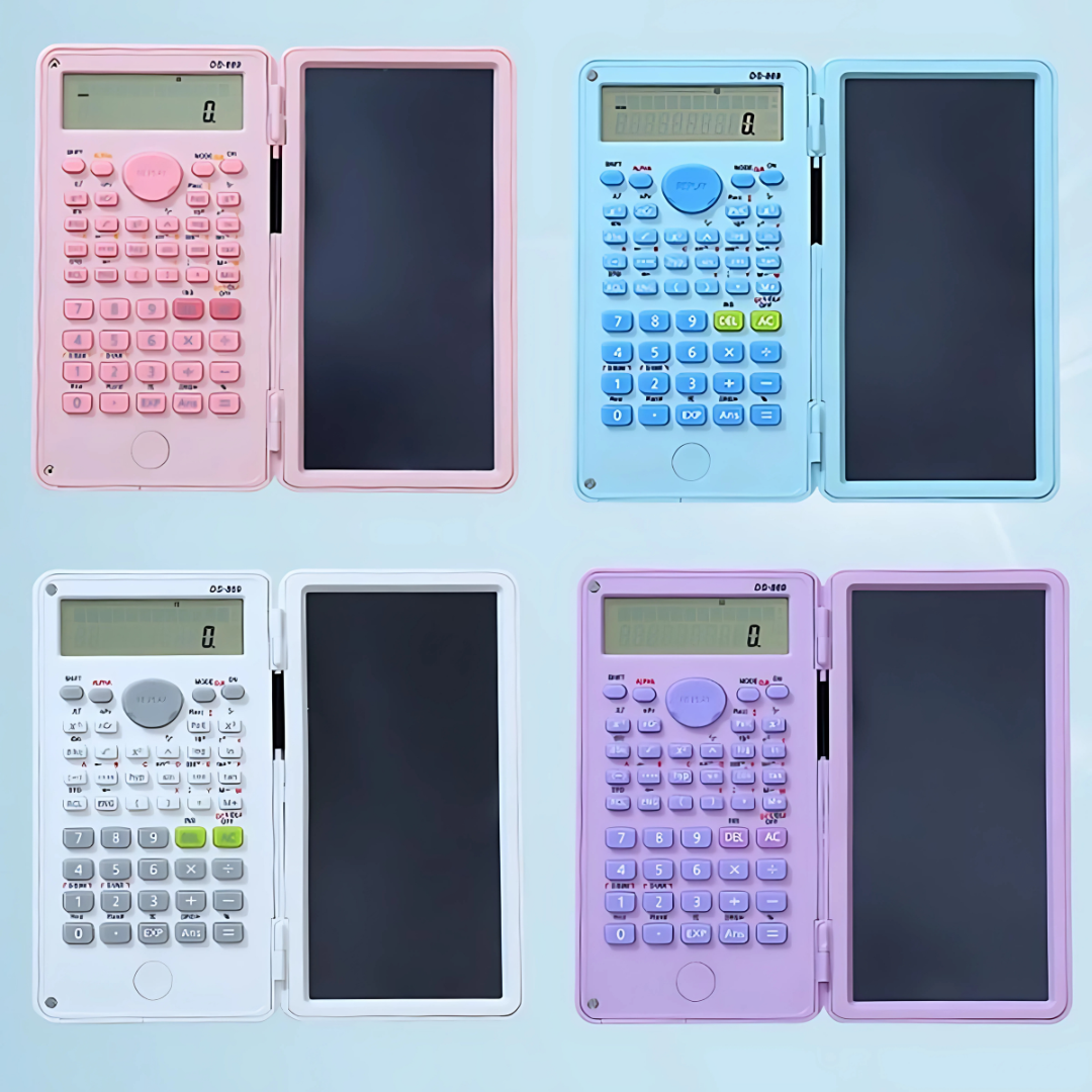 CALCULADORA CIENTIFICA + NOTE PAD – Precisión y practicidad en un solo dispositivo