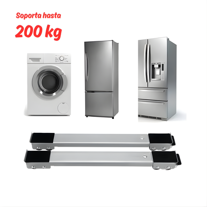 RODOS PARA MOVER – Ajuste perfecto, movilidad total y soporte seguro para tus electrodomésticos