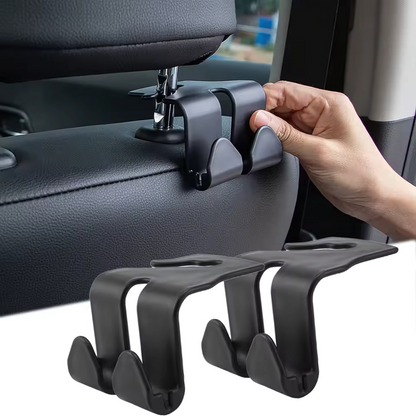 GANCHO ORGANIZADOR AUTO (PACK 2 UND.) – Mantén tu auto limpio y todo en su lugar
