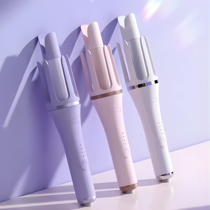 RIZADOR DE PELO AUTOMÁTICO INALÁMBRICO – Rizos perfectos sin esfuerzo, libertad total y estilo profesional en minutos
