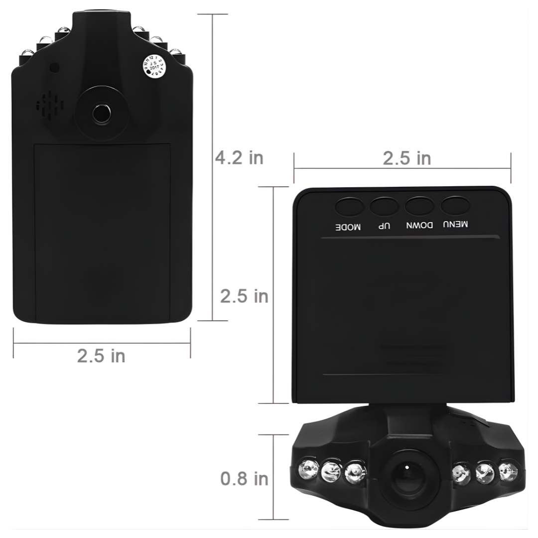 CÁMARA FRONTAL AUTO – Graba, protege y viaja con total tranquilidad