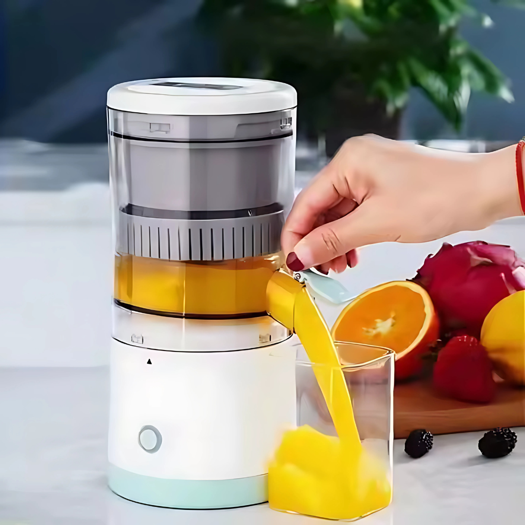 EXPRIMIDOR ELÉCTRICO DE CÍTRICOS – Refresca tu día con jugos naturales en segundos