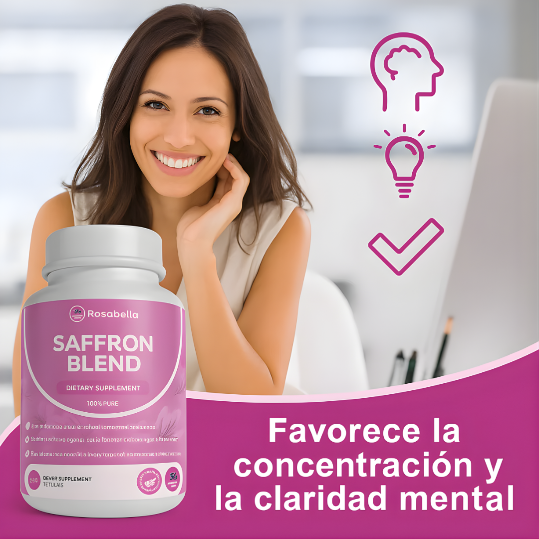SAFFRON BLEND – Bienestar emocional, ánimo equilibrado y apoyo natural para tus días