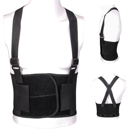 TITAN BELT SOPORTE DE TRABAJOS & GYM XL NEGRO UNISEX – Protección, fuerza y estabilidad para tu zona lumbar
