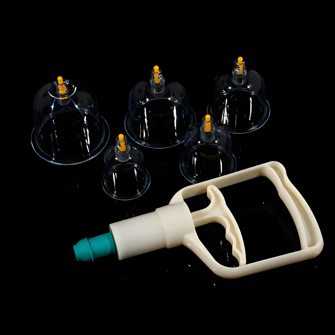 SET DE VENTOSAS – Estimulación localizada, activación circulatoria y cuidado corporal en casa