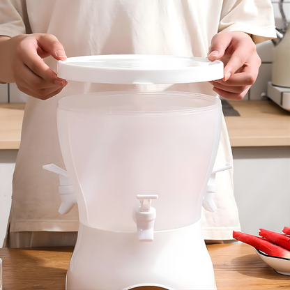DISPENSADOR DE BEBIDAS 3 EN 1 – Servido práctico, conservación fresca y organización en un solo sistema