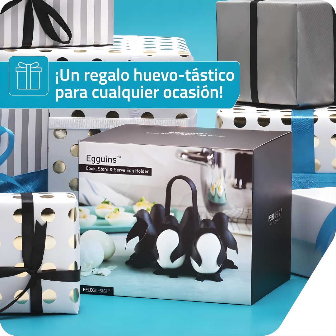 COCEDOR DE HUEVOS PINGÜINOS – Cocina práctica, diseño adorable y huevos perfectamente cocidos sin esfuerzo
