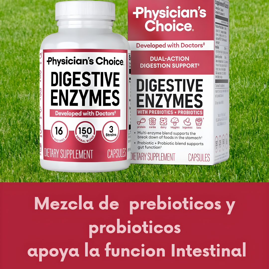 ENZIMAS DIGESTIVAS PLIS – Digestión eficiente, confort diario y apoyo intestinal desde el interior