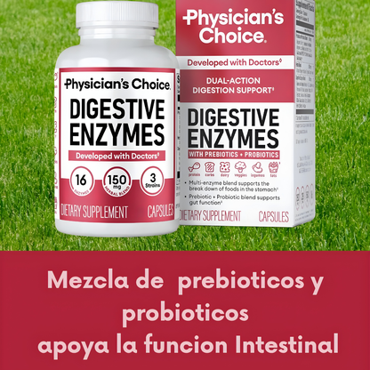 ENZIMAS DIGESTIVAS PLIS – Digestión eficiente, confort diario y apoyo intestinal desde el interior
