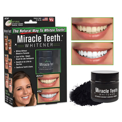 MIRACLE TEETH – Blanquea y limpia tu sonrisa de manera natural