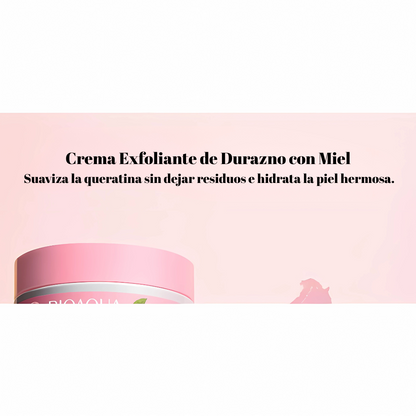 EXFOLIANTE FACIAL DURAZNO BIOAQUA – Limpieza profunda con suavidad irresistible
