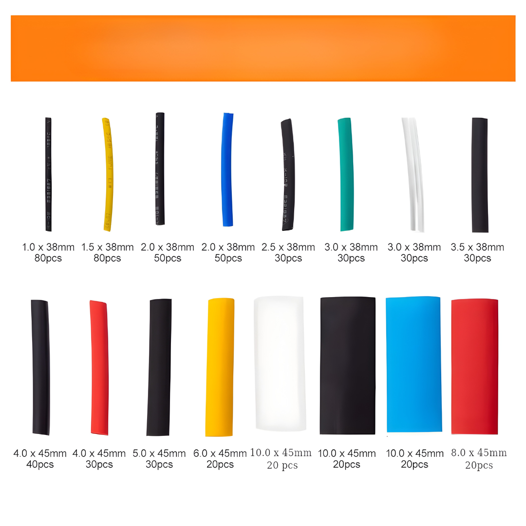 KIT DE TERMOENCOGIBLE COLORES – Aislamiento seguro, organización profesional y acabado limpio en cada conexión