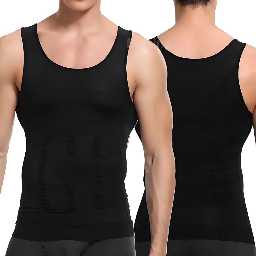 CAMISETA DE COMPRESIÓN UNISEX – Reduce medidas, mejora postura y estiliza tu figura