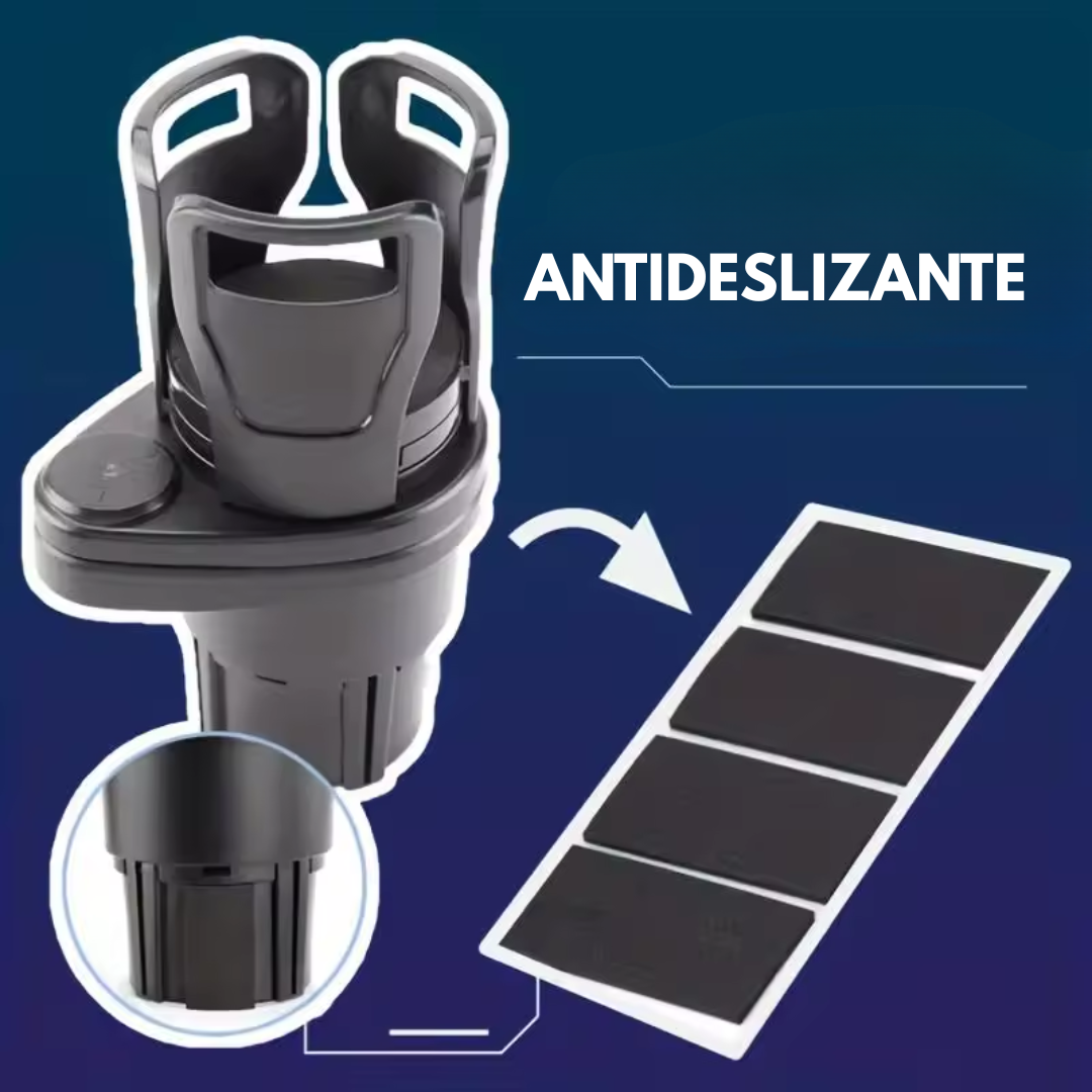 Portavasos MaxMount X - Ajusta, gira y expande.