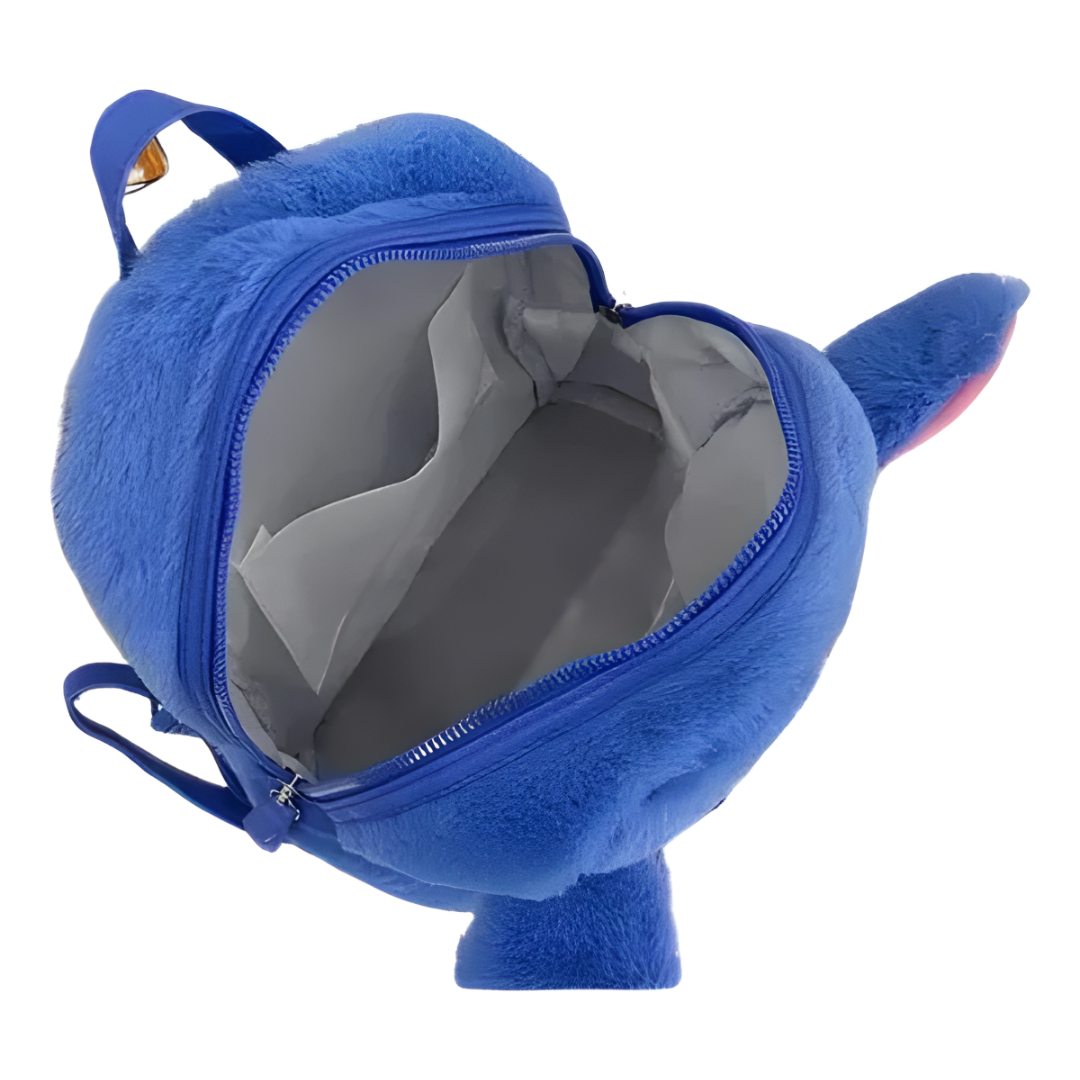 MOCHILA STITCH PELUCHE KAWAII – Suavidad adorable, estilo único y compañía perfecta para tu día a día