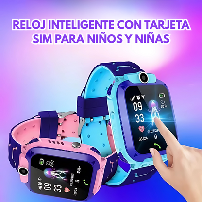 RELOJ INTELIGENTE CON TARJETA SIM PARA NIÑOS Y NIÑAS – Seguridad, diversión y comunicación en tu muñeca