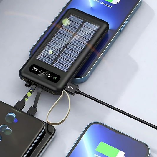 POWERBANK CARGA SOLAR 10000 – Energía portátil donde la necesites