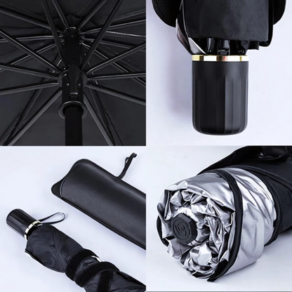 PARASOL PARA AUTO PLEGABLE – Protege tu vehículo del calor extremo en segundos