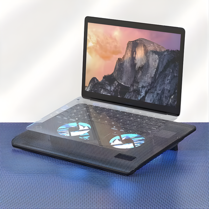 PAD ENFRIADOR NOTEBOOK – Temperatura controlada, mejor rendimiento y mayor vida útil para tu laptop