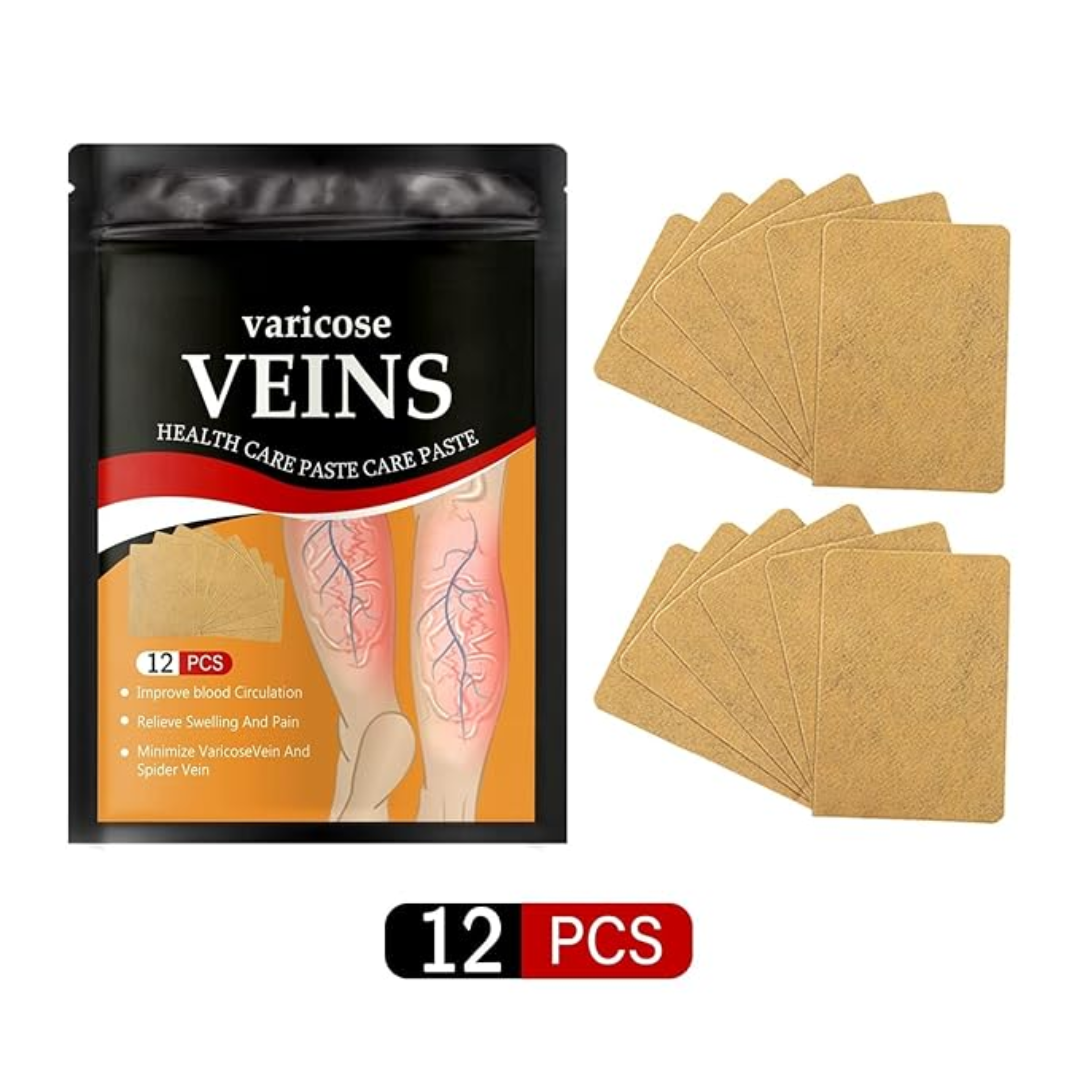 PARCHES PARA VÁRICES (PACK*2) – Alivio natural, circulación activa y piernas ligeras cada día