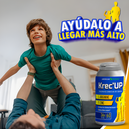 KREC UP – Energía, fuerza y rendimiento en cada cápsula