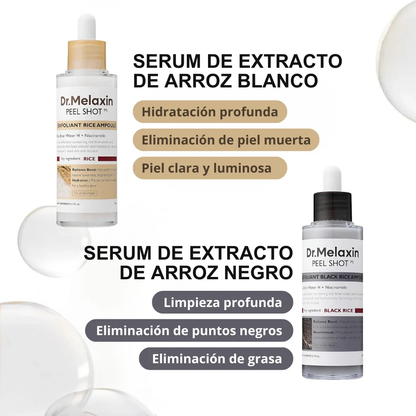 COMBO EXFOLIANT BLACK RICE & WHITE RICE – Renovación, suavidad y luminosidad para tu piel